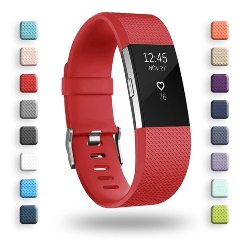 Malla Reloj Fitbit Charge 2, Classic, Special Edition (rojo)