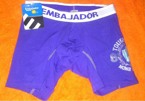 Imagen 6 de 10 de 1/2 Docena Boxers Embajador De Niños/juveniles100% Algodón