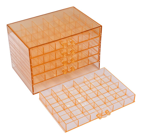 Organizador De Joyería Organización 5 Canteros Naranja