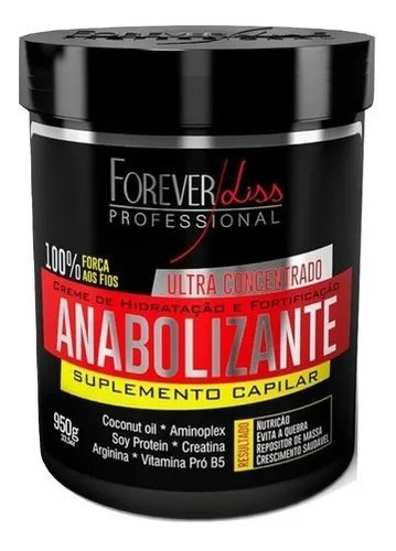 Máscara Anabolizante Capilar 950g Forever Liss