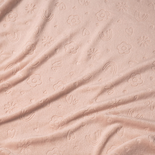 Cobertor Baby Ligero Carriola Florencia Color Rosa