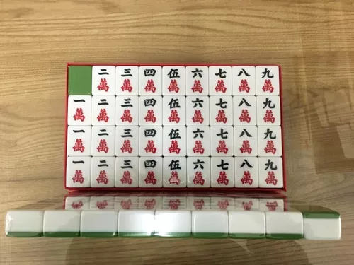 Jogo Mahjong 36mm Mah Jongg Majiang Majongue Majong Ma-jong