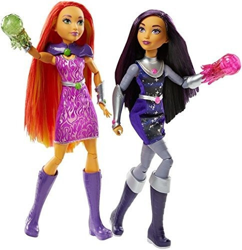 Dc Super Hero Girls Hermanas Intergalácticas Blackfire Y Sta