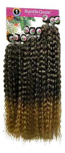 Cabelo Cacheado Fogosa Bio Fibra 9 Telas Fashion Classic Cor Mt1b/27