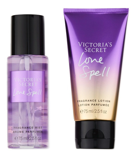 Imagen 2 de 7 de Set De Regalo Mini Crema + Splash Victorias Secret
