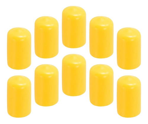 2 X 10x Cue Tip Cover Protector Snooker Accesorios Amarillo