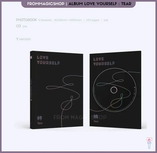 Álbum Bts - Love Yourself: Tear Original Gcdp | Parcelamento sem juros