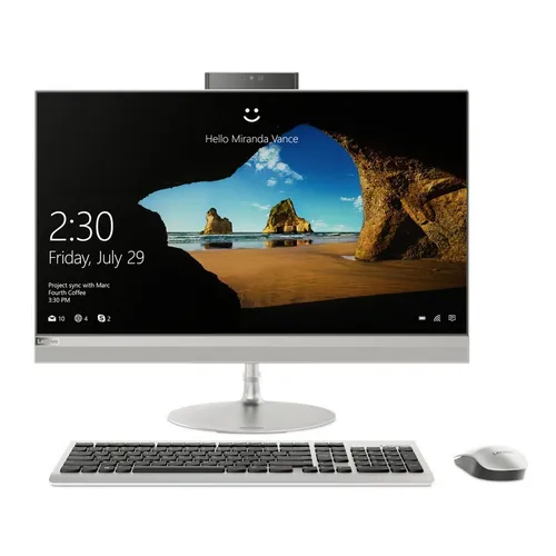 All In One Aio Lenovo 520 24iku 24 Core I3 12gb 1tb Amd R530