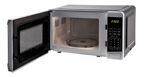 Imagen 3 de 6 de Microondas Daewoo Digital D223dg 23 Litros Bifunción Blanco 220v