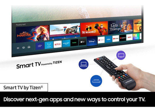 Television Un43tu690tfxza Pantalla Crystal 43 Smart Tv 4k - Excelente (Reacondicionado)