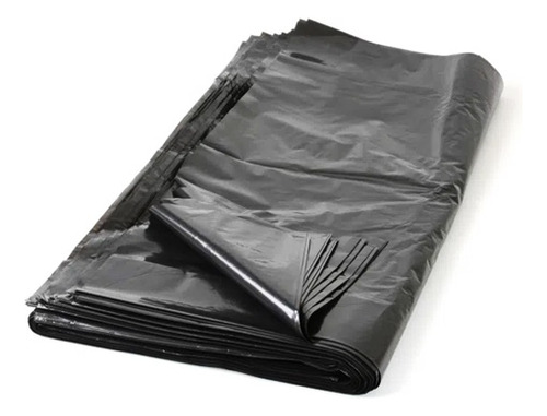Bolsas Plastica Negras De Basura C14 1 X 100 Extra Fuertes