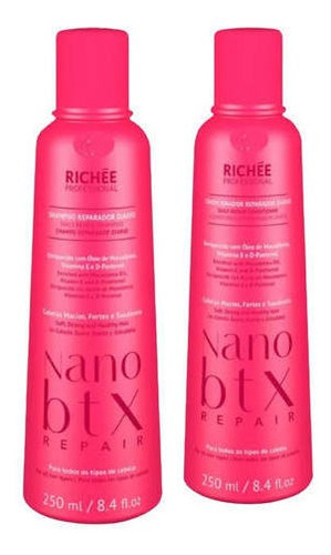 Nano Botox Shampoo Y Acondicionador 250 Ml C/u Kit