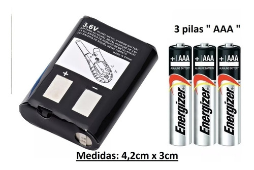 Bateria Para Handy Kebt071-b Kebt086b 3x(aaa) 600mah X1unid.
