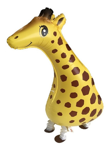 Globos Jirafa En Foil-fiesta Selva-sorpresas