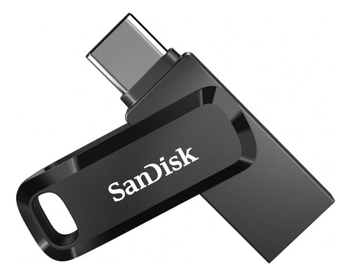 Memoria Usb Sandisk Ultra Dual Drive Go 64 Gb Usb-c, Negro