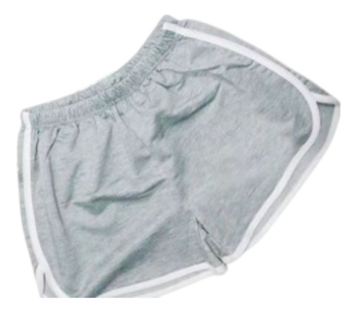 Short Deportivo Cintura Media Para Correr Ejercicio Mujer