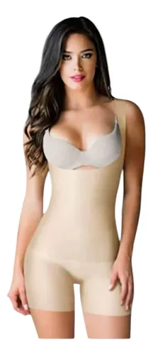 comprar Faja 99% Sin Costuras Espalda Alta Senos Libres Colombiana