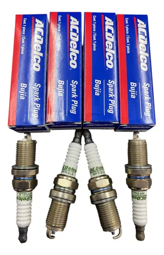 Bujia Acdelco Juego X4 Chev Aveo-optra//g-vitara-clio-logan