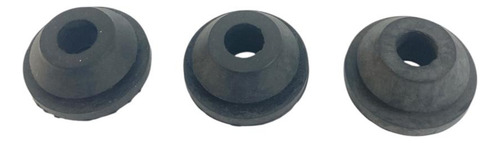 Kit 3 Coxim Apoio Base Filtro Ar Fiat Palio Strada Uno Punto