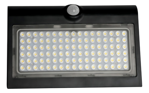 Lampara Solar Para Muro Luz Fria 6500k 8w