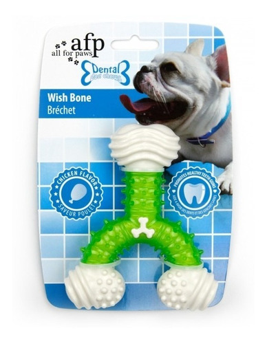 Jug Plastico All For Paws Hueso Tres Puntas Col Surtidos