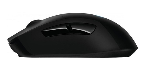 Mouse gamer de juego inalámbrico recargable Logitech G Series Lightspeed G703 negro
