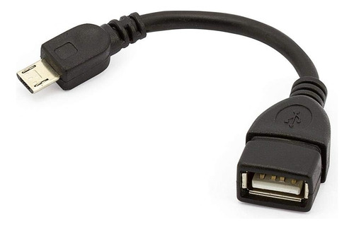 Cabo Otg Usb V8 Android Celular Usar Pen Drive Mouse Teclado