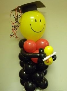 Adorno Con Globos Egresados Regalo Sorpresa O De Espacios