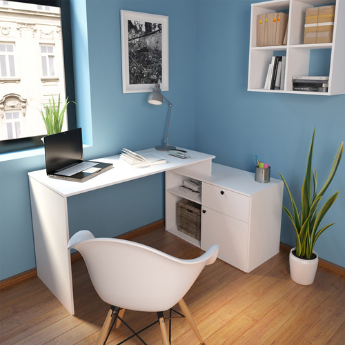 Escritorio Centro Estant Sc1260bl Blanco