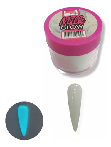Polvo Make Up Fantasy Nails Cover 1 Oz Color A Color Milk Glow