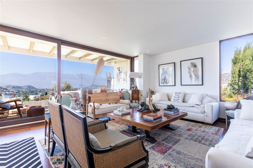 Casa Venta 5 Dorm. Excelente En Condominio En Lo Barnechea