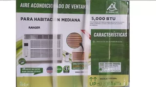 Aire De Ventana Marca Ecohogar De 5000btu Con Control Remoto