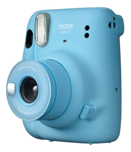 Imagen 4 de 10 de Camara Instantanea Fujifilm Instax Mini 11 Celeste Sky Cuota