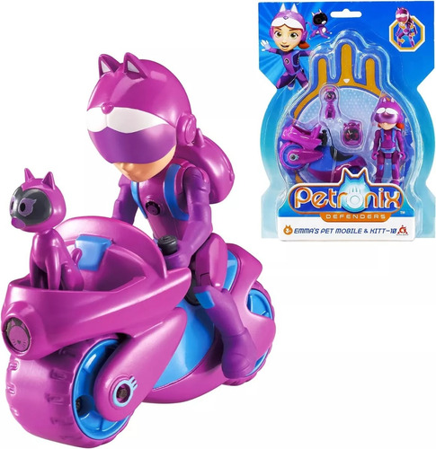 Petronix Defenders Emma Pet Mobile Y Kitt-10 Morado 3