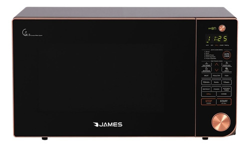 Microondas James 31l Negro Grill 10 Nivel Potencia J-31 Kdgn