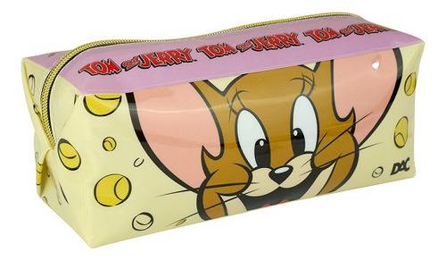 Estojo Grande Em Pvc Cristal Tom E Jerry Dac