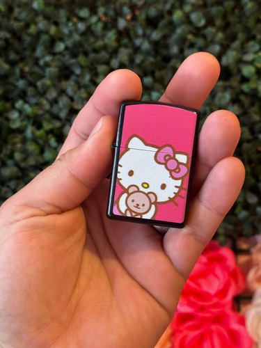 2 Encendedores Recargables Tipo Zippo De Hello Kitty