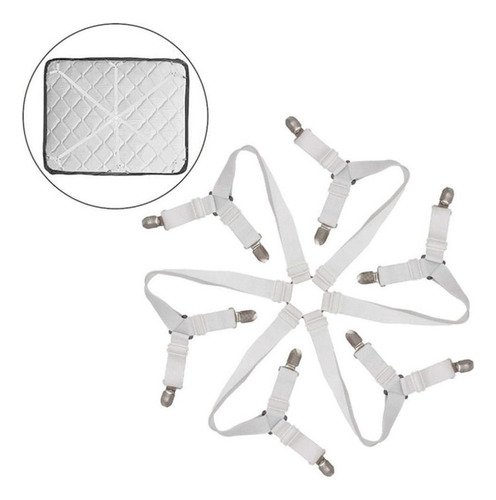 Soporte Elástico Para Sábanas, Tirantes, Abrazaderas De