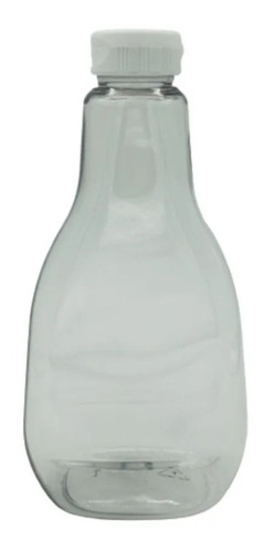 Botella Pet Squeeze 250ml Con Tapa Fliptop Y Liner (30 Pza)