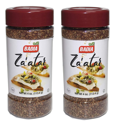 Badia Zaatar - Condimento Mediterraneo Za'atar 4 Oz Kosher G