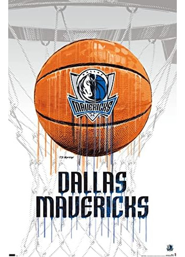 Nba Dallas Mavericks - Drip Basketball 21 Wall Poster, ...