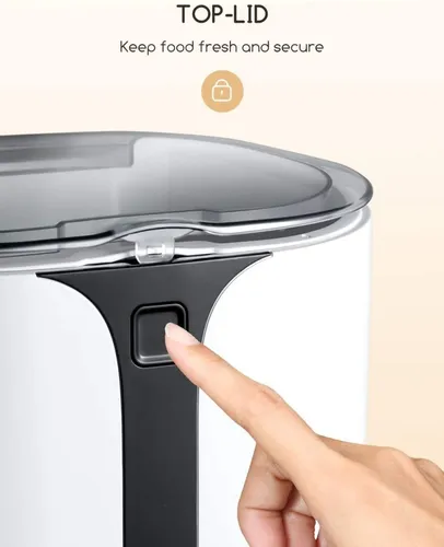 Faroro Dispensador Automático Comida Gatos Perros 7l