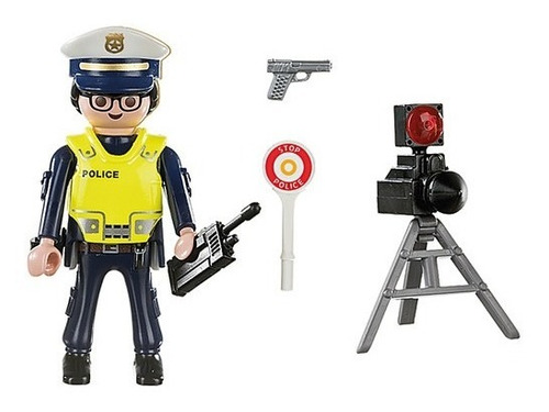Playmobil Special Plus Policía Con Radar.