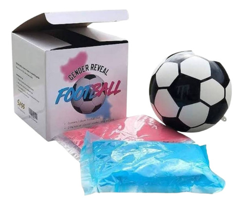 Pelota Futbol Reveladora Genero Polvo Holi Balon Revelacion