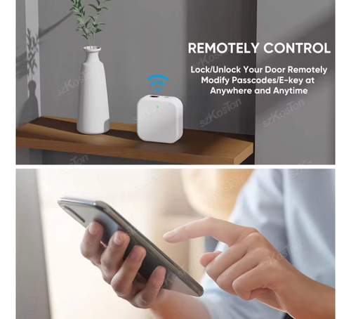 Adaptador Wifi Ttlock G3 + Rj45 Para Cerraduras Smart