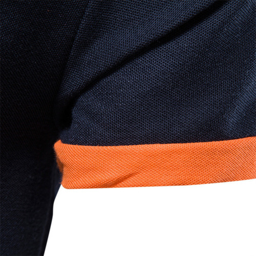 Camisa Bordada De Algodão Elástico De Tamanho Grande Leisure