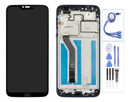 Pantalla Táctil Lcd Con Marco Paramotorola G7 Power Us