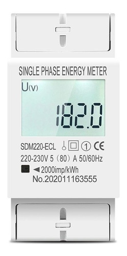 Medidor Individual De Energia Compacto Monofásico 220v 80a