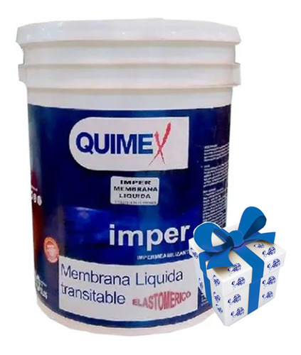 20k Impermeabilizante Membrana Liquida Quimex P.g + Regalo