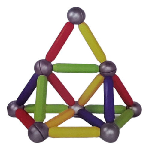 Bloques Para Armar Magnéticos Antex  1267 24 Piezas  En  Caja